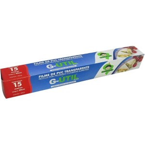 FILME PVC TRANSPARENTE 20X15 METROS 1 ROLO