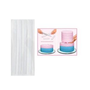 VARINHA PRA BOLO 19CMX32CM COM 4 PEÇAS (PARA ESTRUTURAÇÃO DE BOLO DE ANDARES)