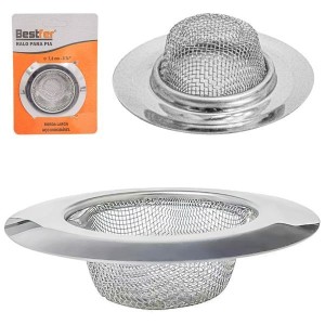 RALO DE INOX PARA PIA BORDA LARGA 7,3CM- 3 7/8