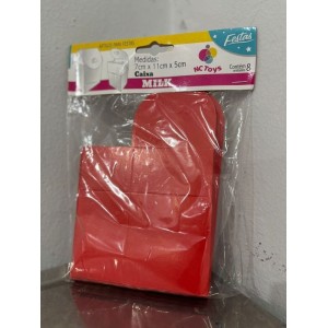 CAIXINHA MILK PACOTE COM 08 UNIDADES