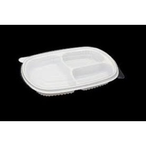 CAIXA ESTOJO PP23 BRANCO 3 DIVISORIAS COM150 UNIDADES (BASE E TAMPA)