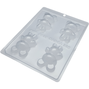 FORMA SILICONE ESPECIAL TRADICIONAL - URSO PEQUENO