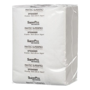 PANO ALTA QUALIDADE PROPELL BRANCO DESCARTAVEL 28X35 CM COM 100 UNIDADES 50 GRAMAS SP80100BR